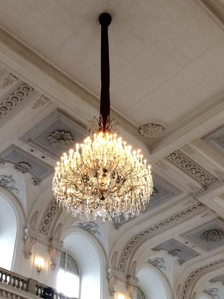 Chandelier at the Winter Riding School.